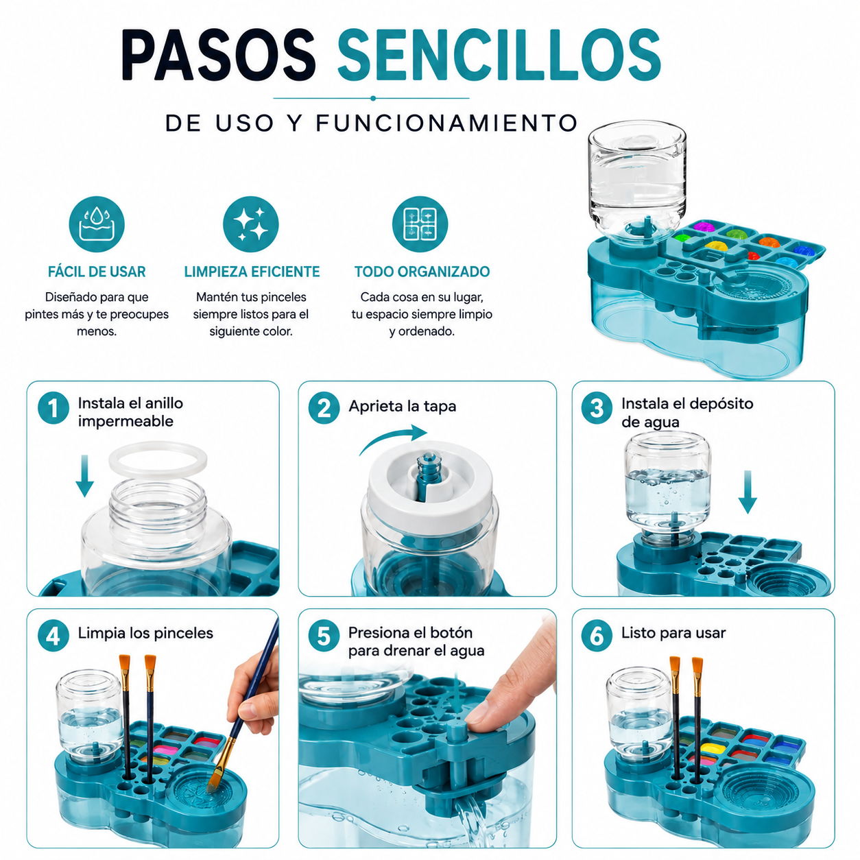 Fresenza™ Estación de Pintura 3 en 1