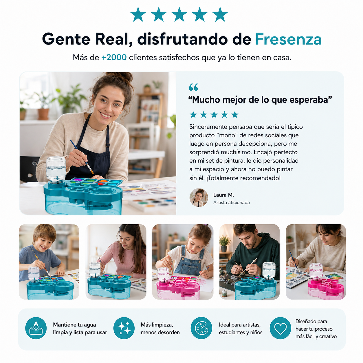 Fresenza™ Estación de Pintura 3 en 1